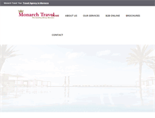 Tablet Screenshot of monarchtravelmorocco.com